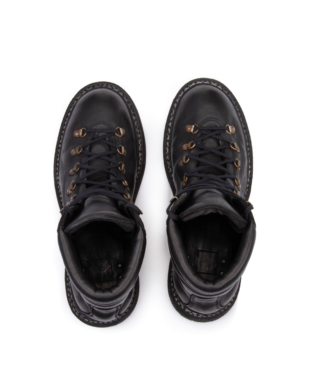 Black Horse Leather 19 Hiking Boots