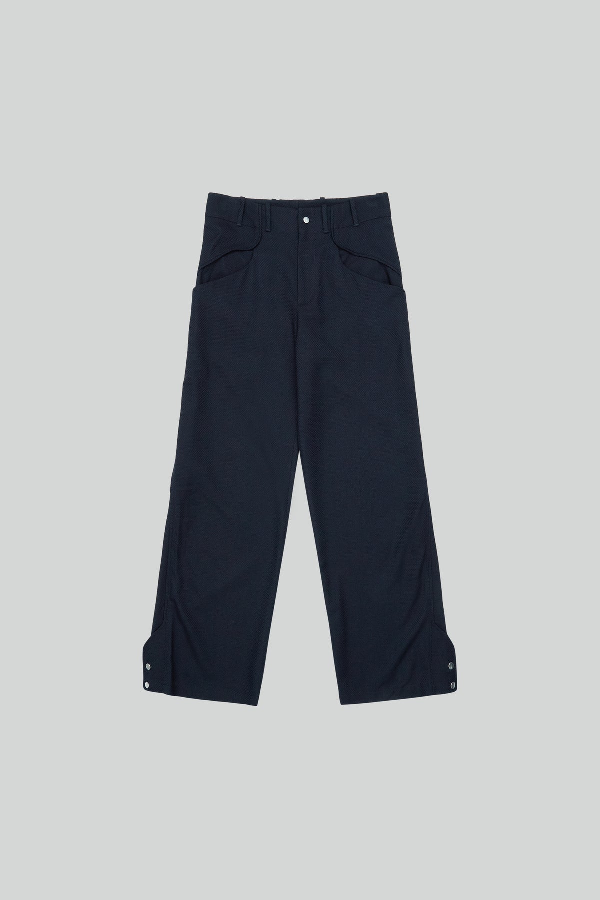 _J.L - A.L_ Lapis Blue Permian Trousers