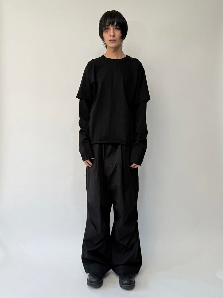 SAN263-1 Black Dyed Long Sleeve