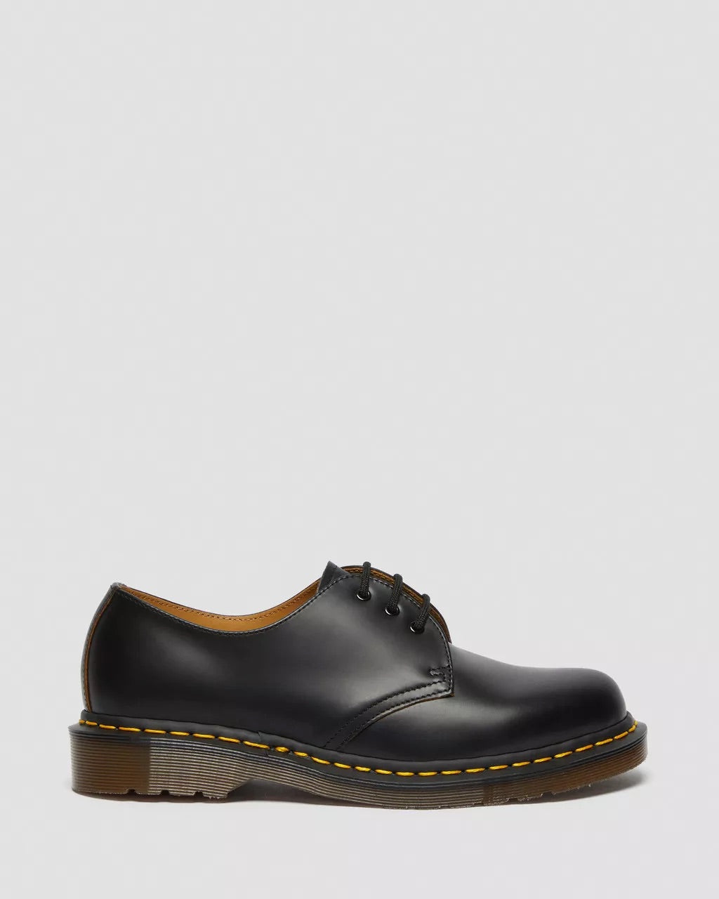 Black Quilon 1461 Vintage Made in England Oxford Shoes