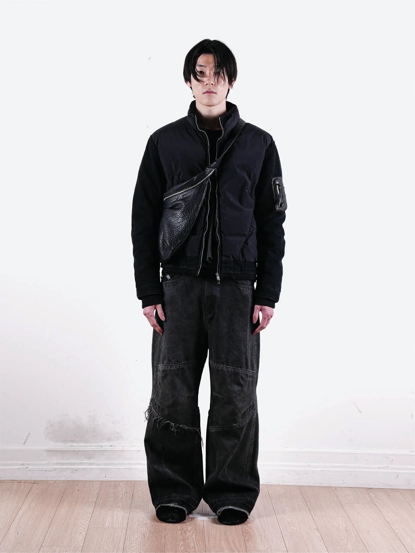 Black EP.8 01 Down Jacket