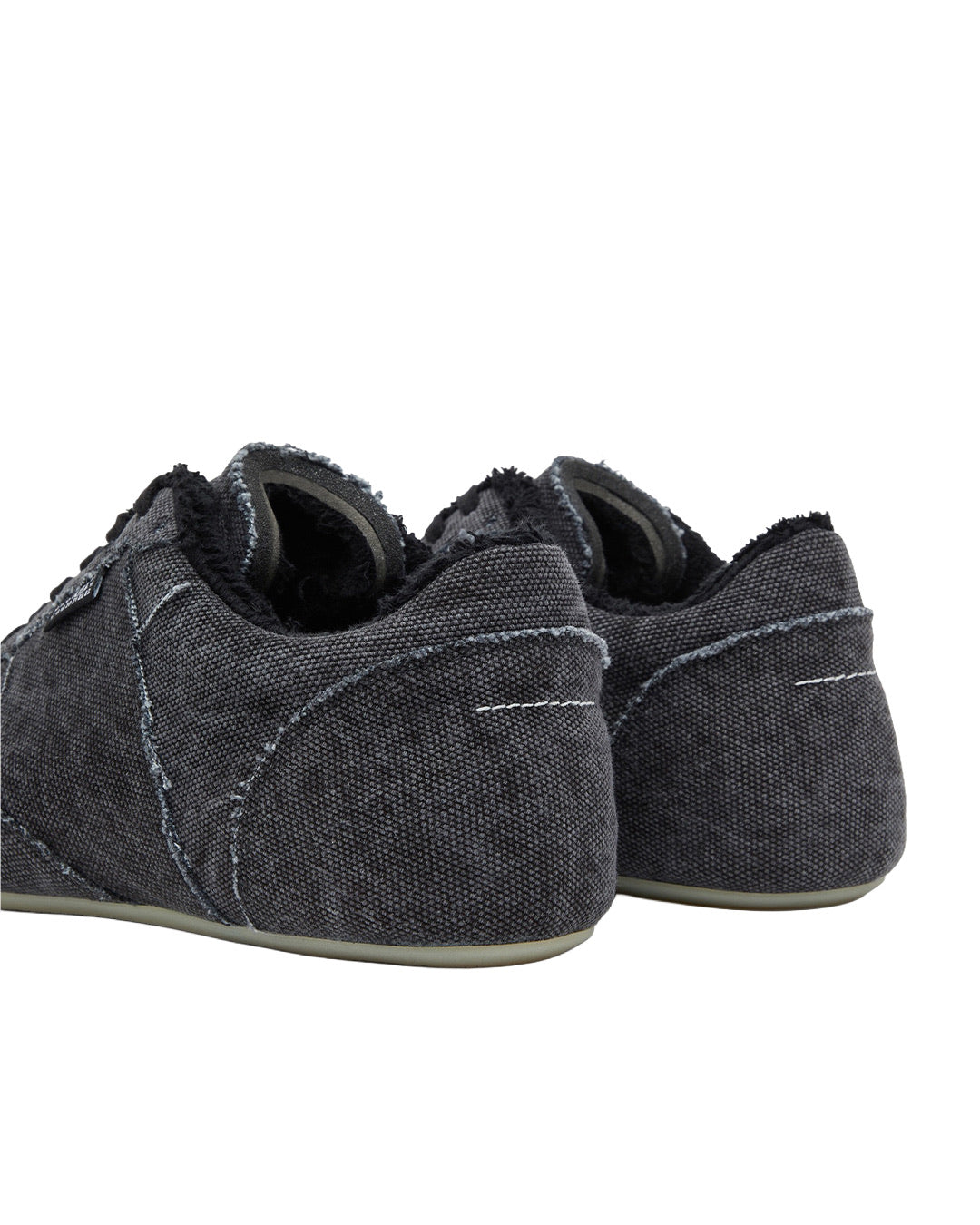 Black Anatomic Canvas Sneaker