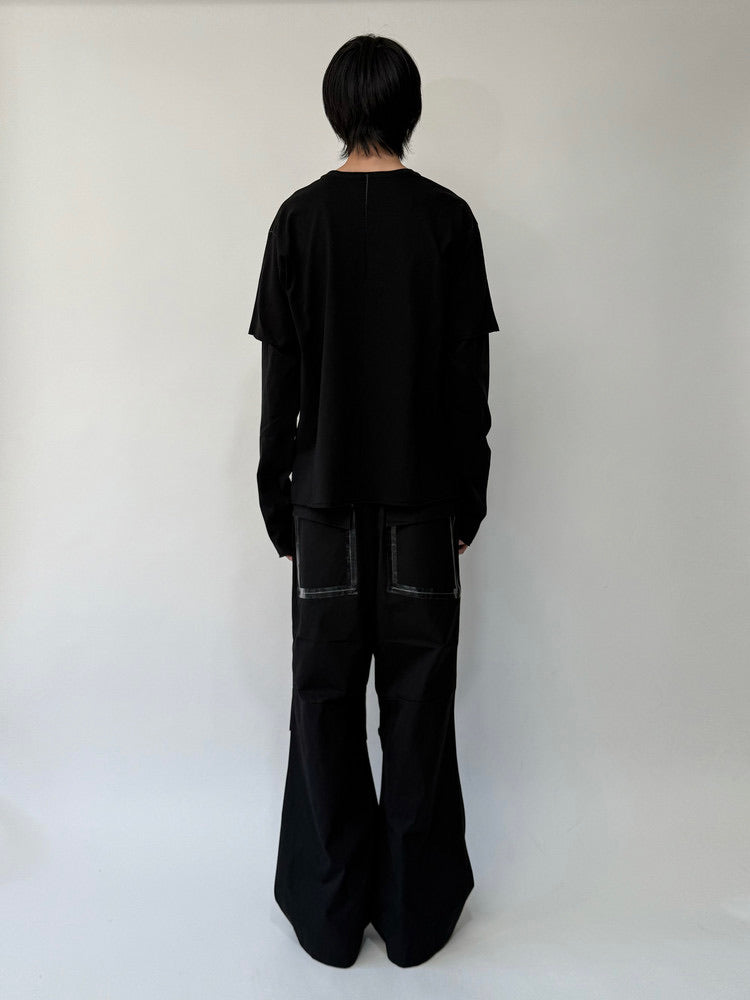 Black Dyed Long Sleeve