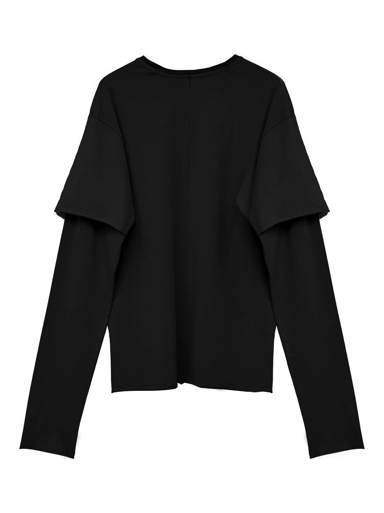 SAN263-1 Black Dyed Long Sleeve