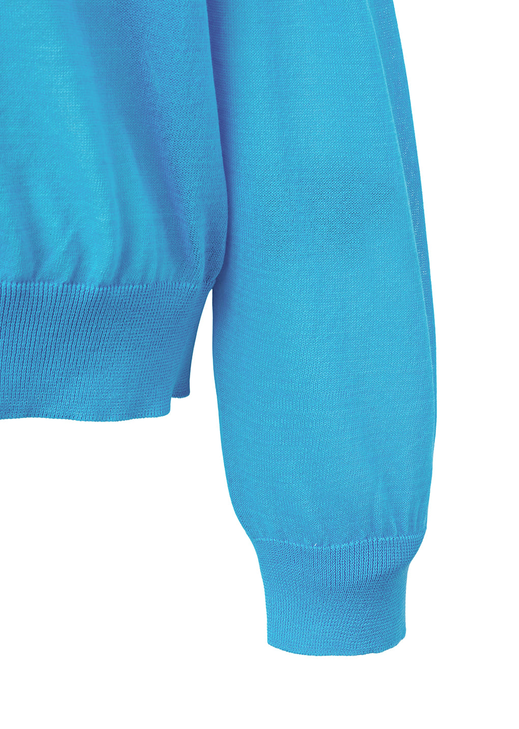 Blue Sheer Round Cardigan