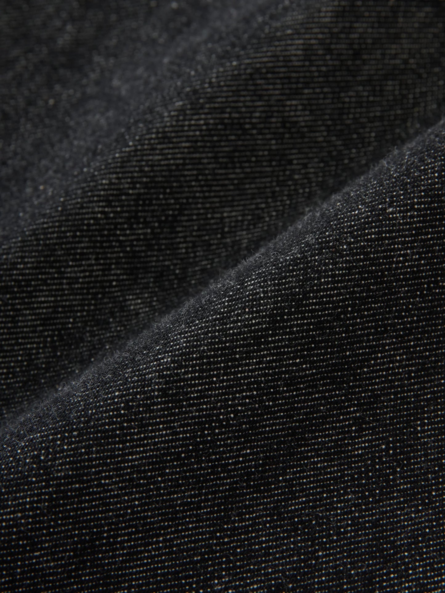 Black Puch Italian Denim Single Pleat Pant