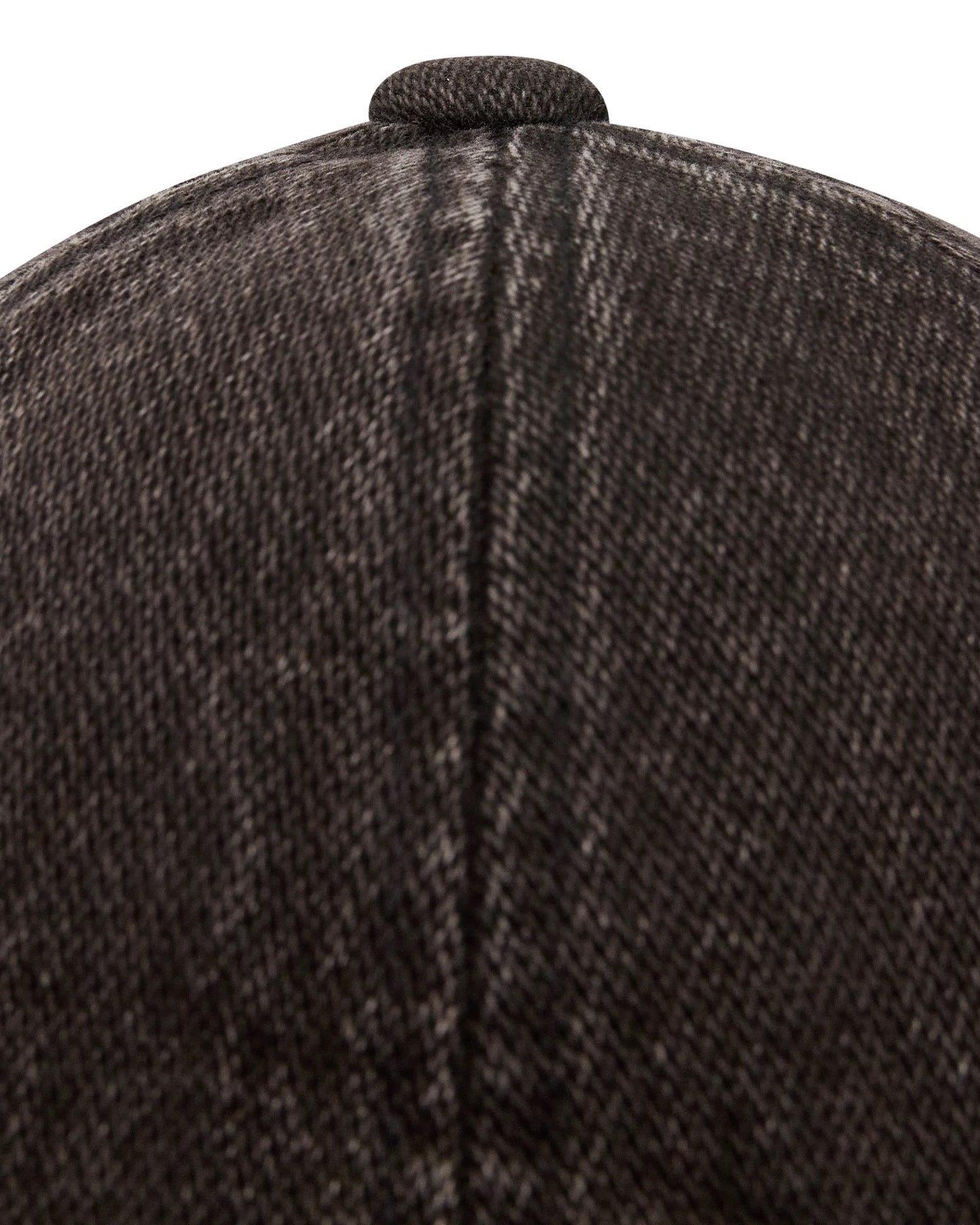 Dark Brown Aero 6 Panel Cap