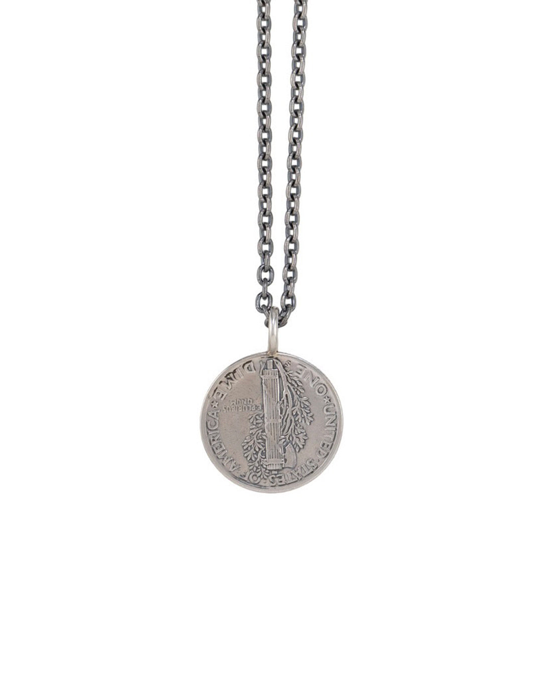 10¢ Brass Star Pendant Necklace