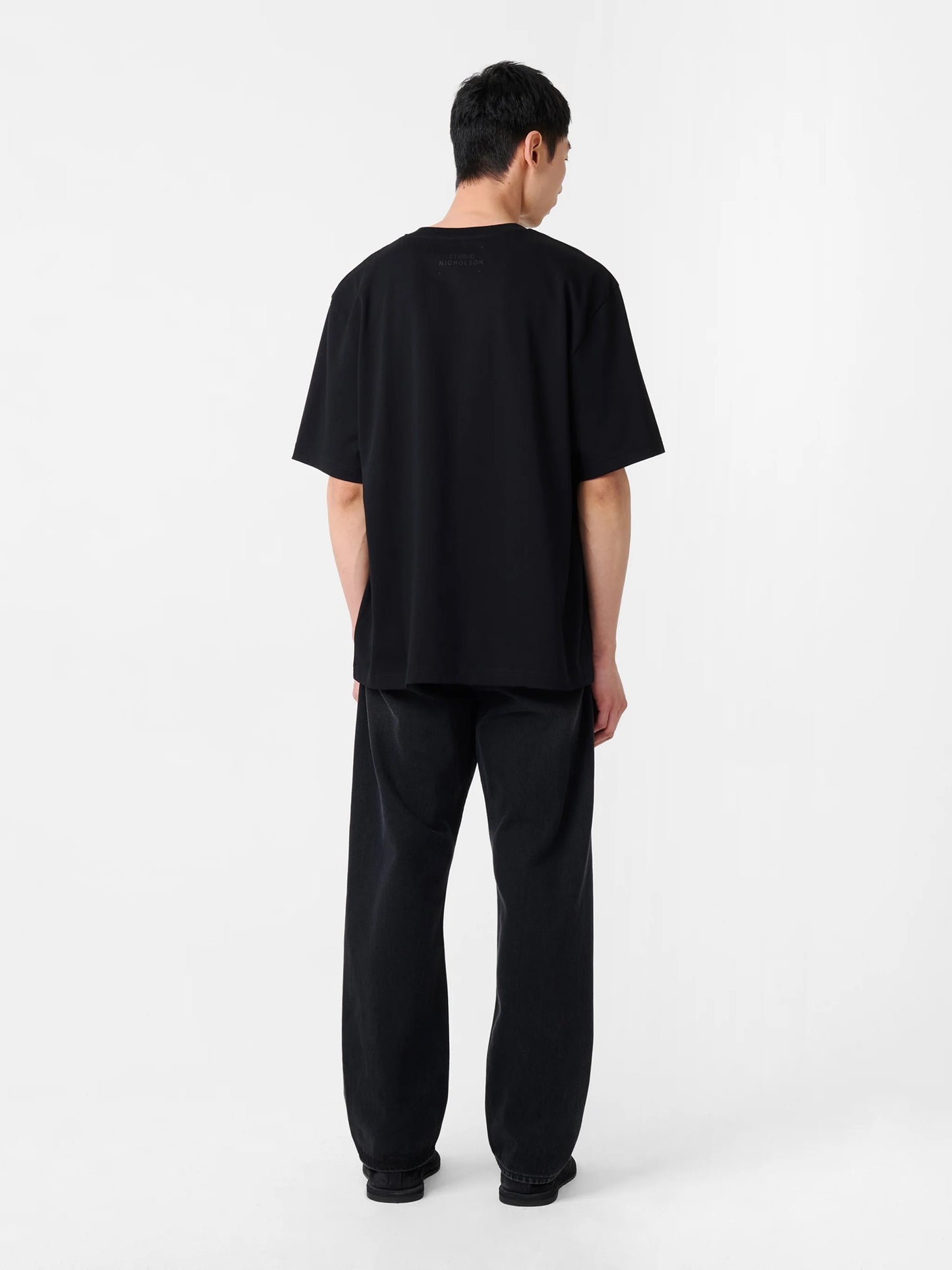 Black Lay Boxy Fit T-Shirt