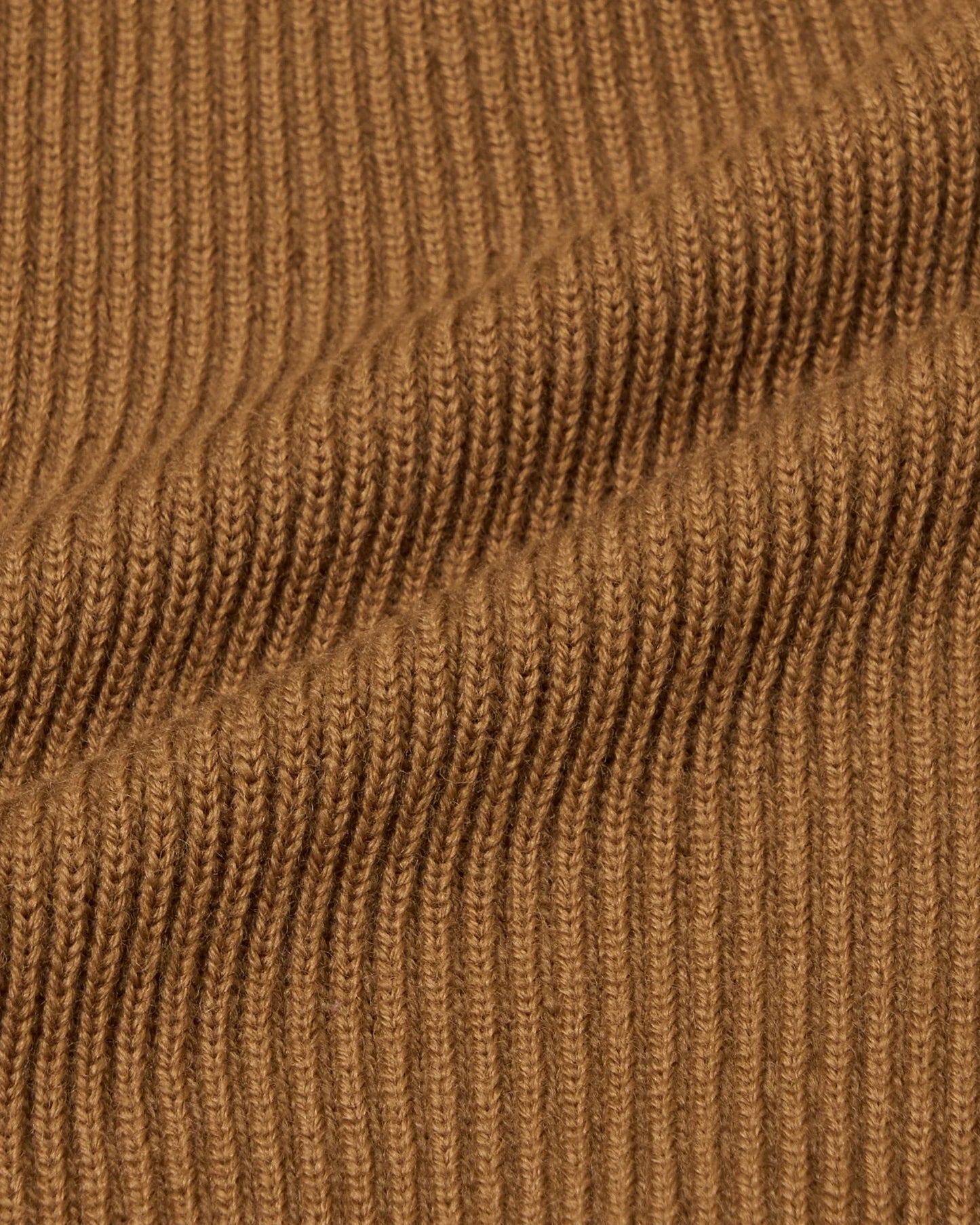 Camel Lot.521 Turtleneck Cardigan