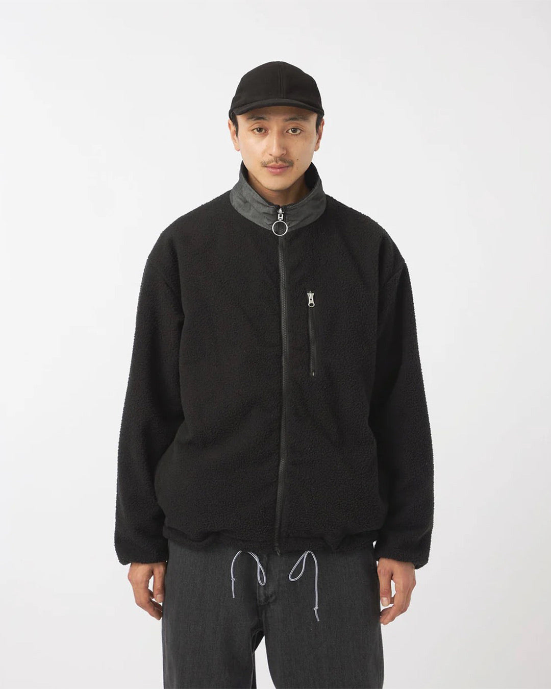 Black Reversible Dock Jacket