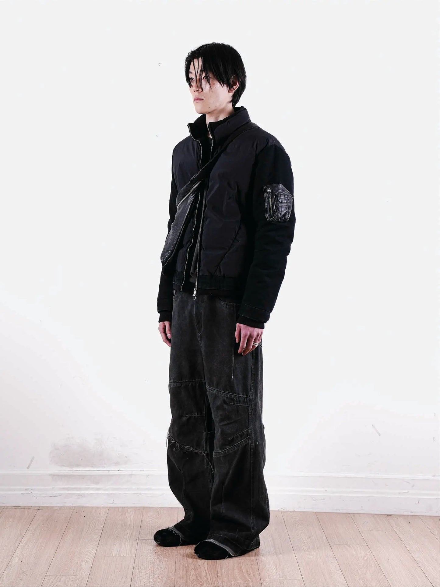 Black EP.8 01 Down Jacket