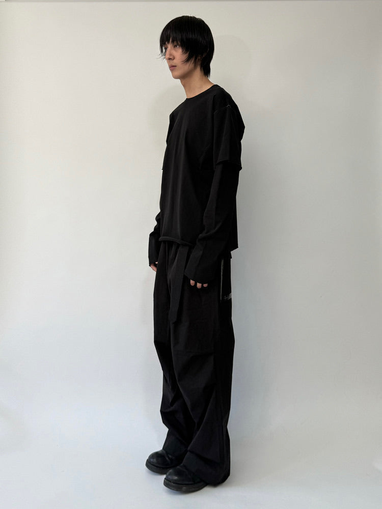 SAN263-1 Black Dyed Long Sleeve