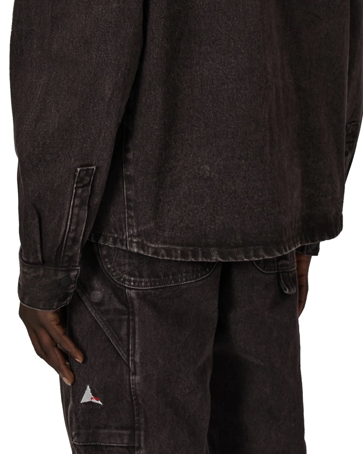 Dark Brown Lona Denim Shirt