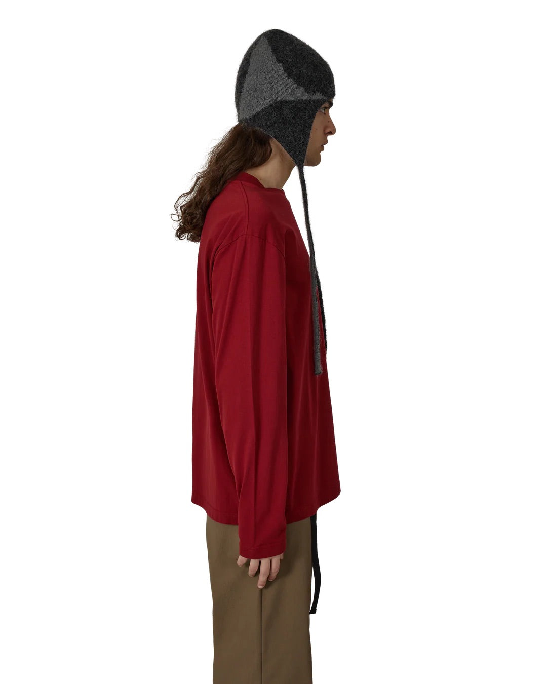 Black Bonnet Mohair Beanie