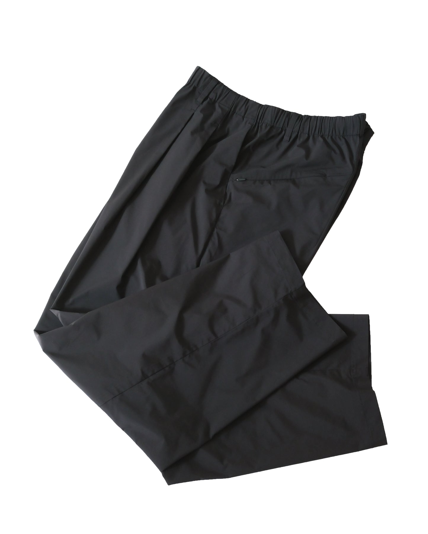 MKRS Type005 Black Double Pleat Wide Pant