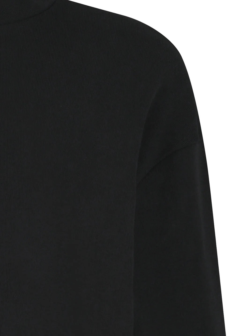 Black Slim Fit Turtle Neck T-Shirt