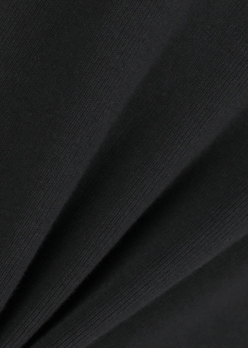 Black Slim Fit Turtle Neck T-Shirt