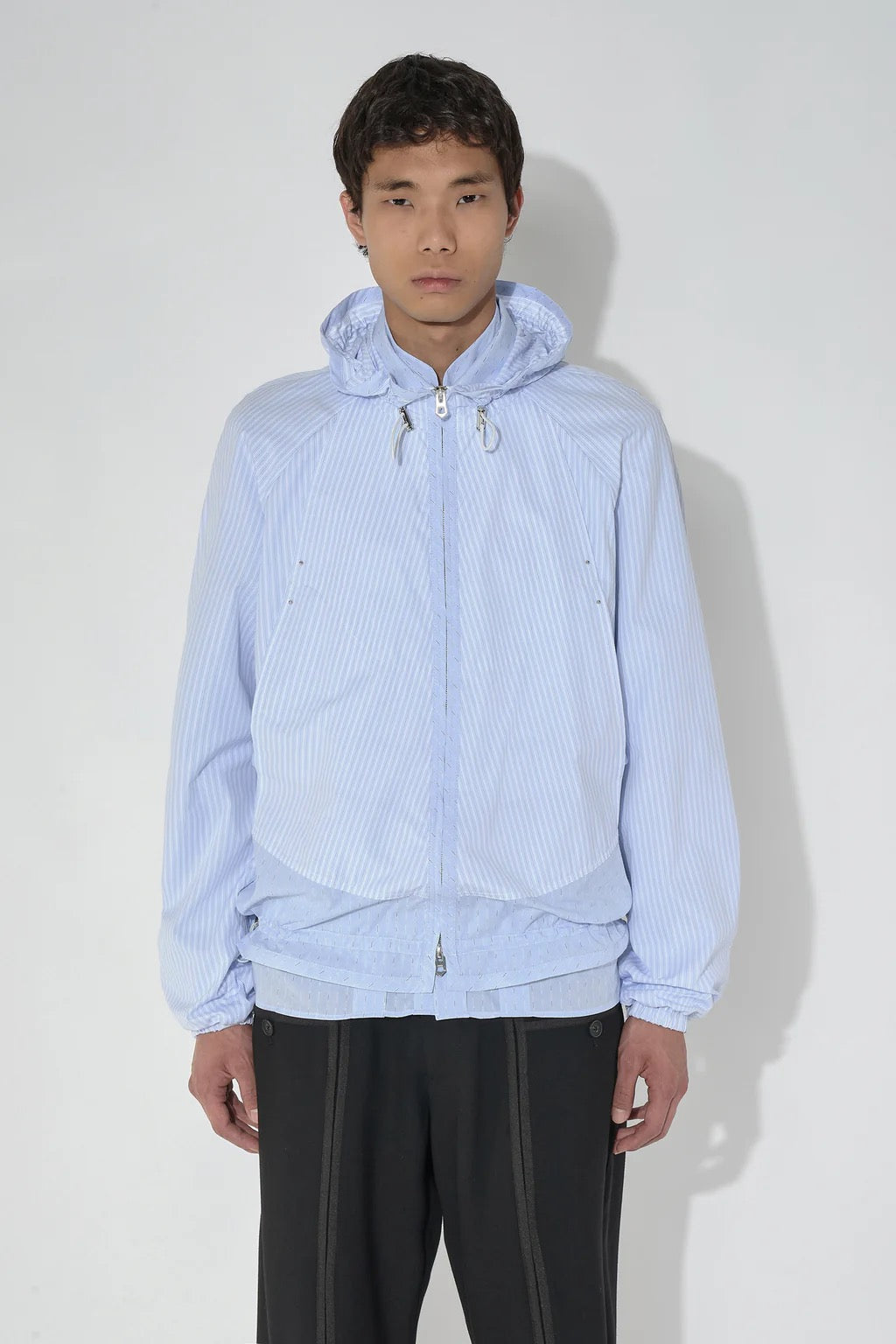 _J.L - A.L_ Azure Stripe Mica Jacket