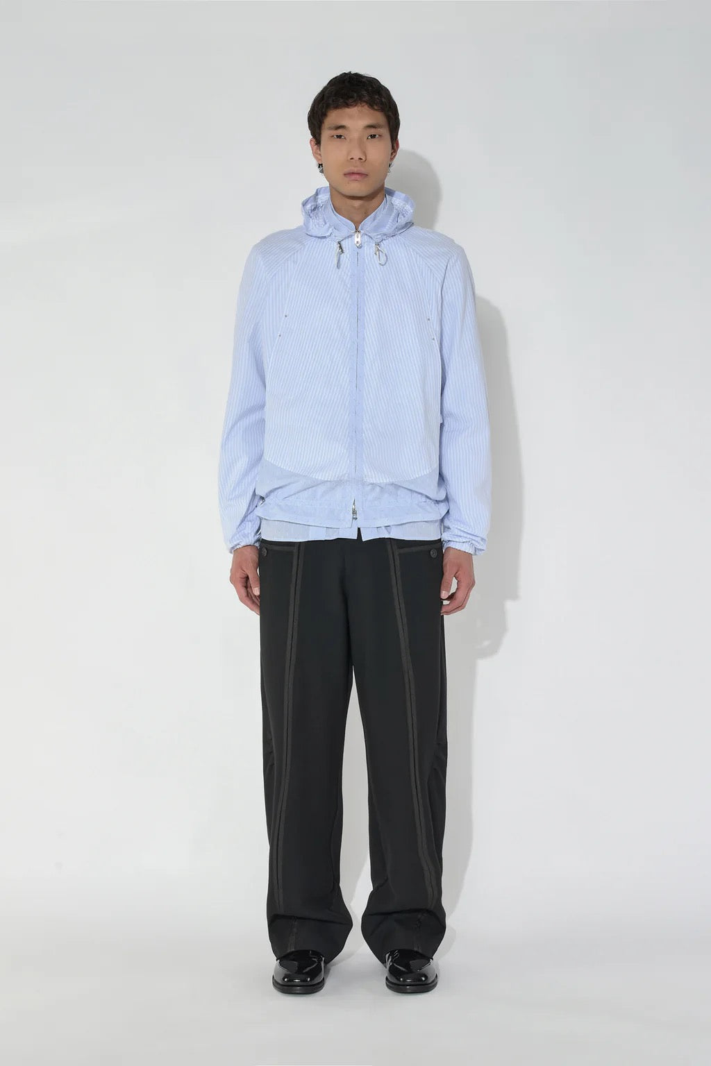 _J.L - A.L_ Azure Stripe Mica Jacket