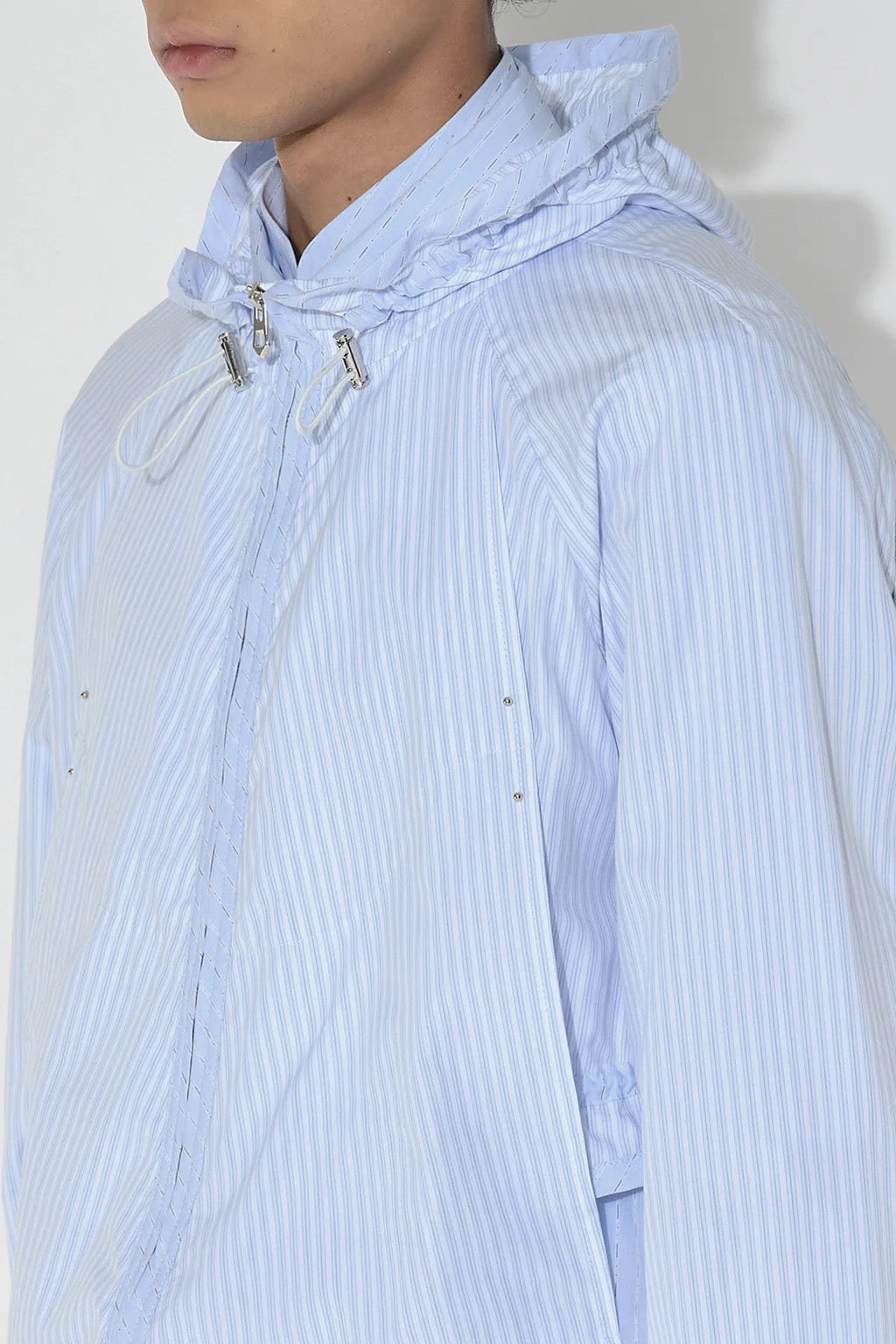 _J.L - A.L_ Azure Stripe Mica Jacket