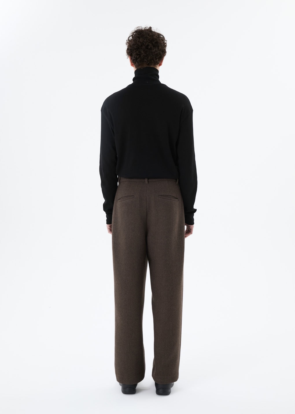 Brown Wool Martin Pants