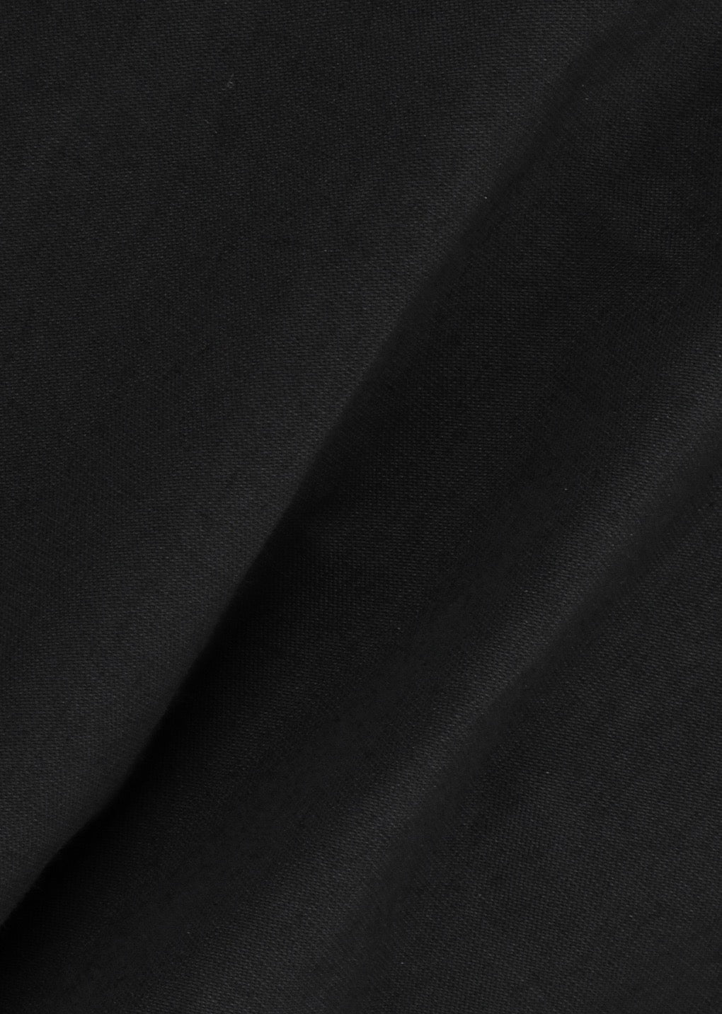 Black Padded Cotton Nylon Jumper