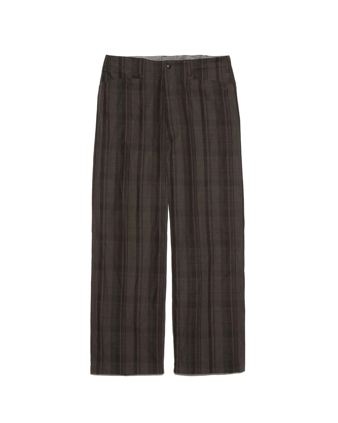 NANAMICA Brown Plaid Dock Pants