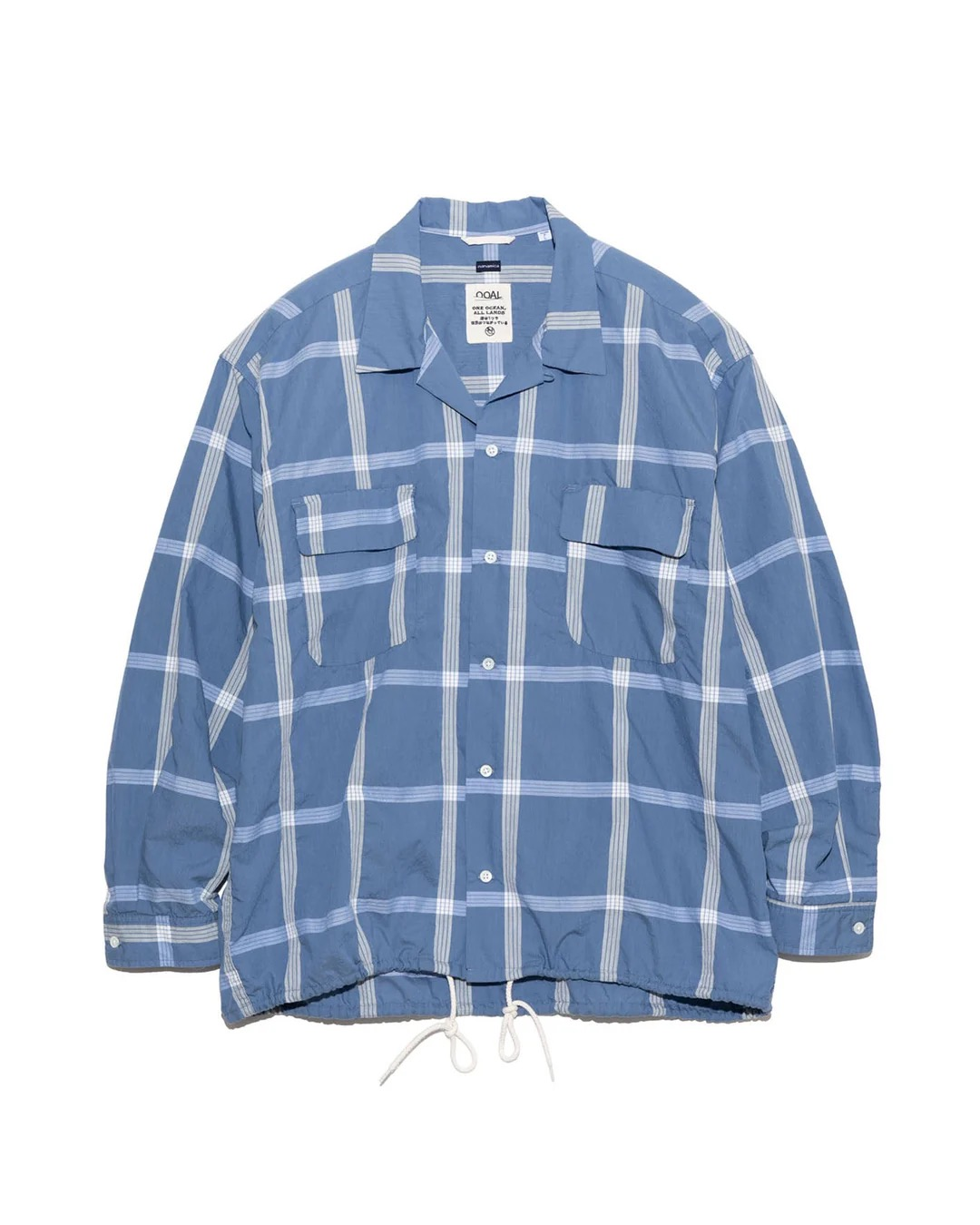 NANAMICA Blue Palaka Check Shirt