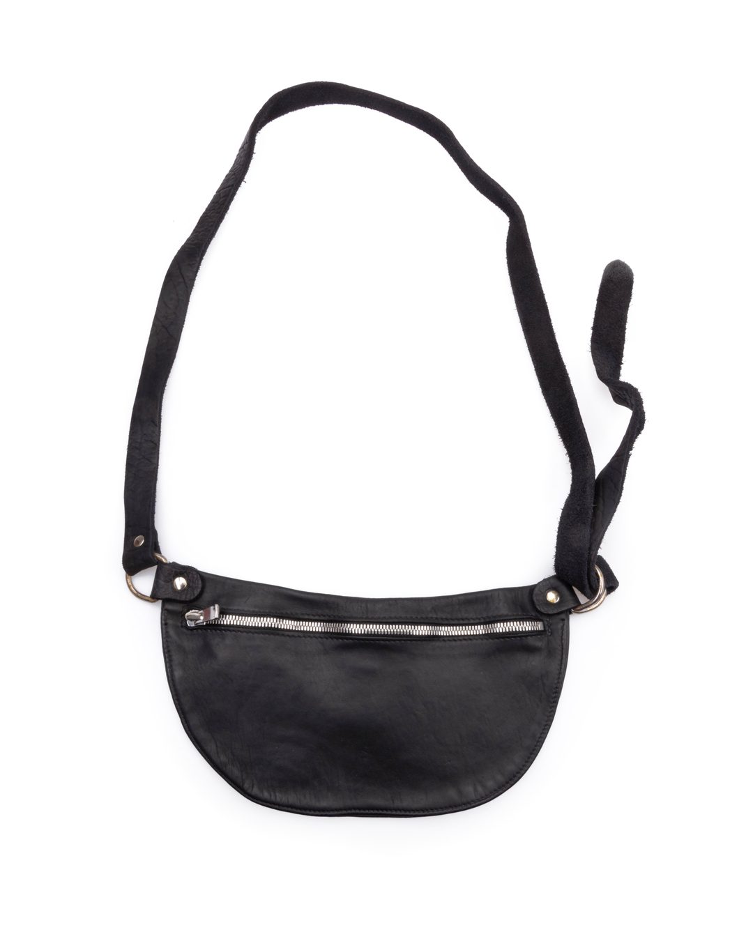 GUIDI Black Q100 Belt Bag
