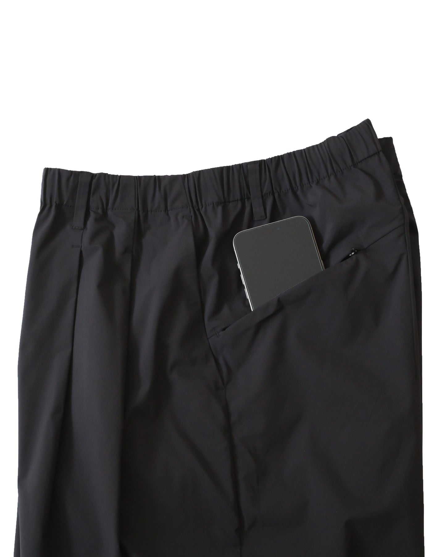 MKRS Type005 Black Double Pleat Wide Pant
