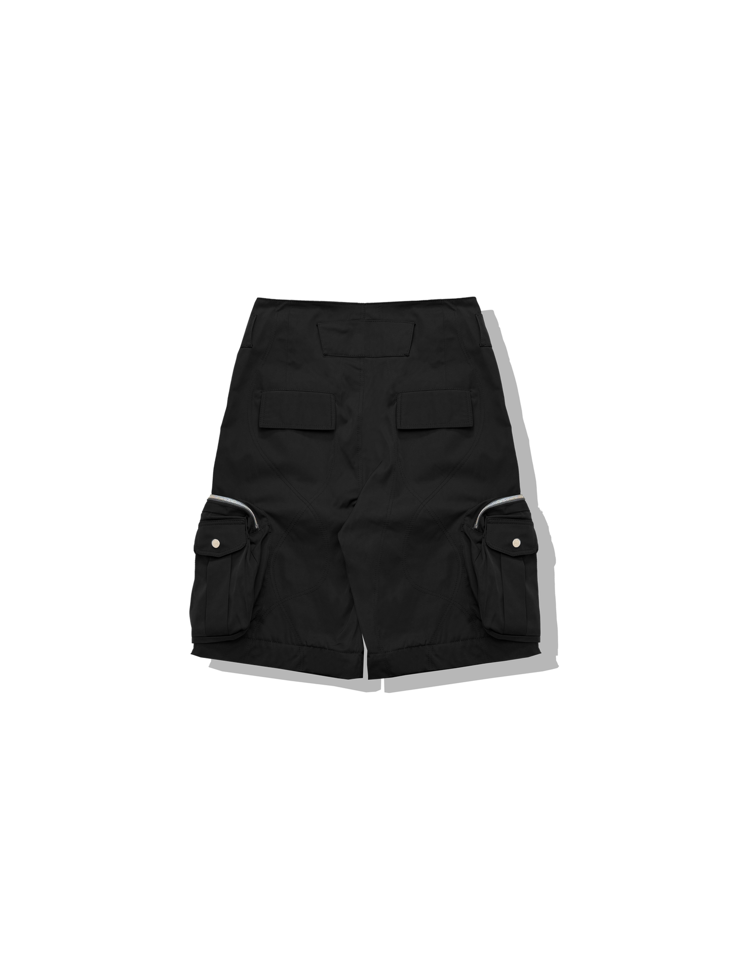 Black Diffraction Convertible Cargo Trousers