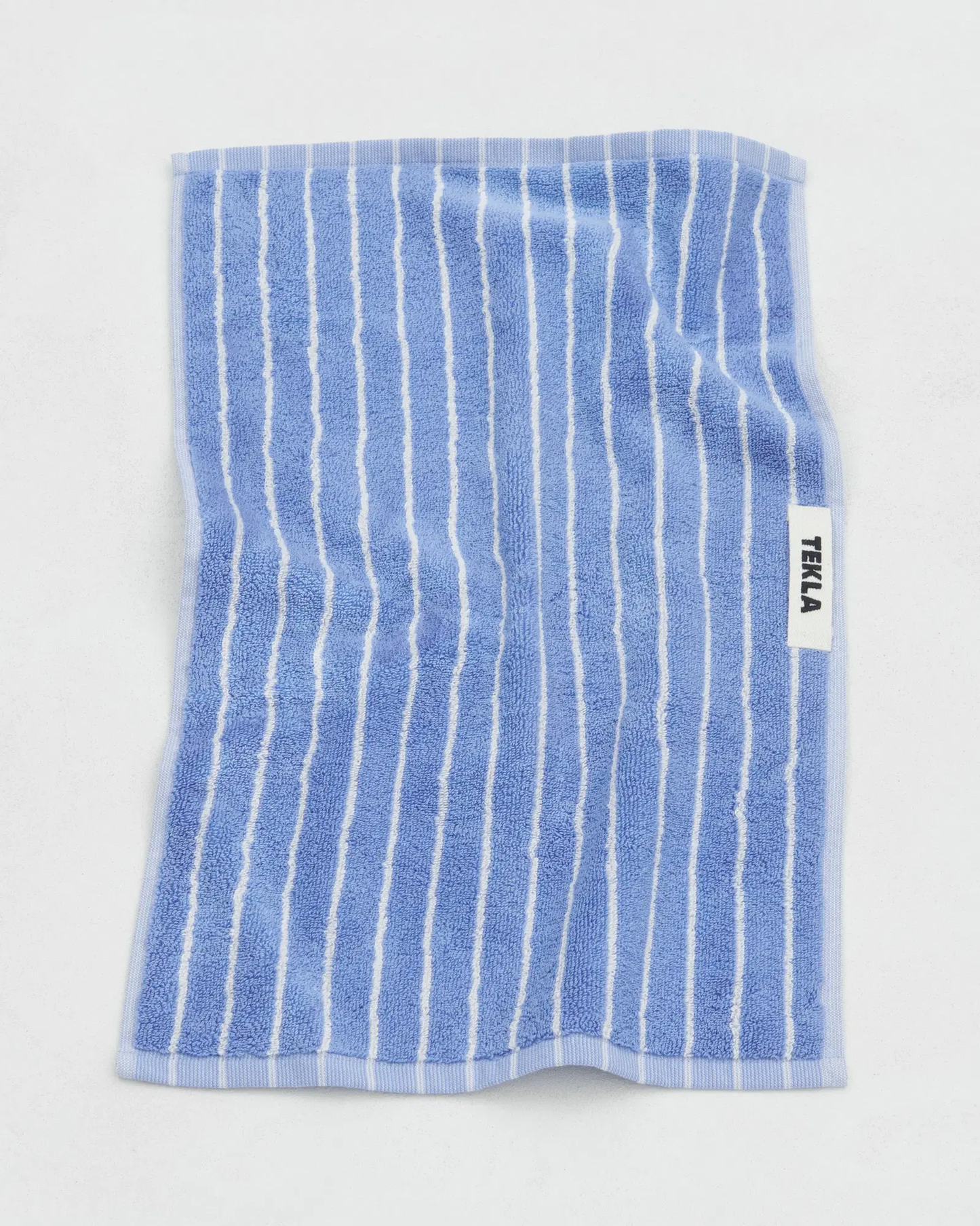 Clear Blue Stripes Terry Towel