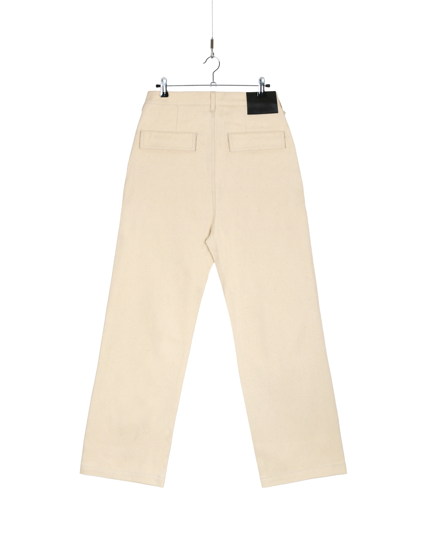 Ecru Japanese Selvedge Utility Chino Pants