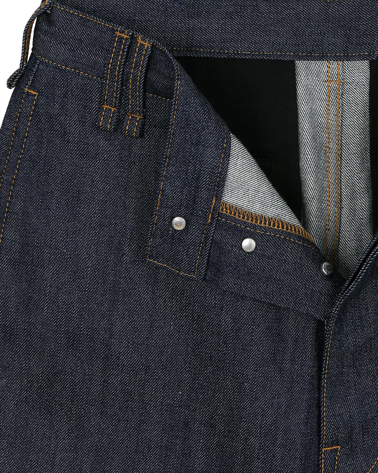 Indigo Japanese Selvedge Utility Chino Pants