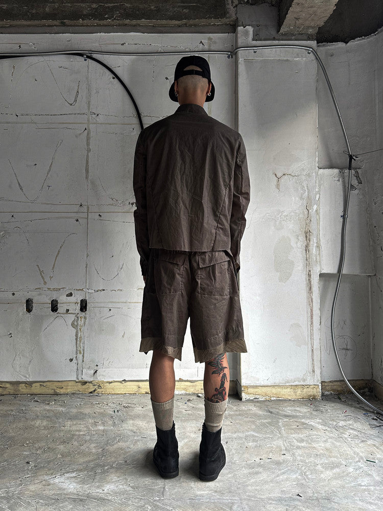 Dark Mocha Waxed Single Shirt