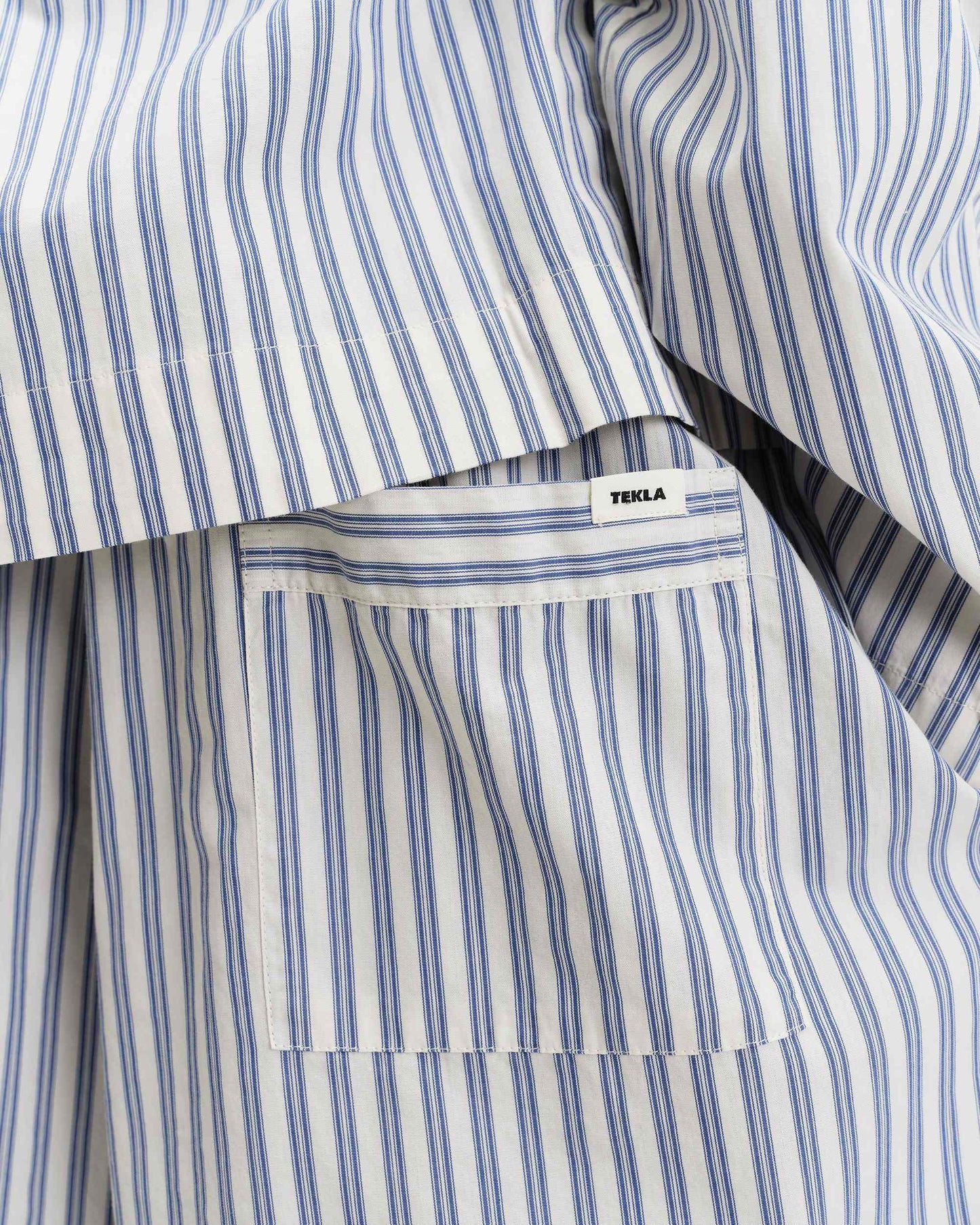 Skagen Stripes Cotton Poplin Pyjamas Shorts