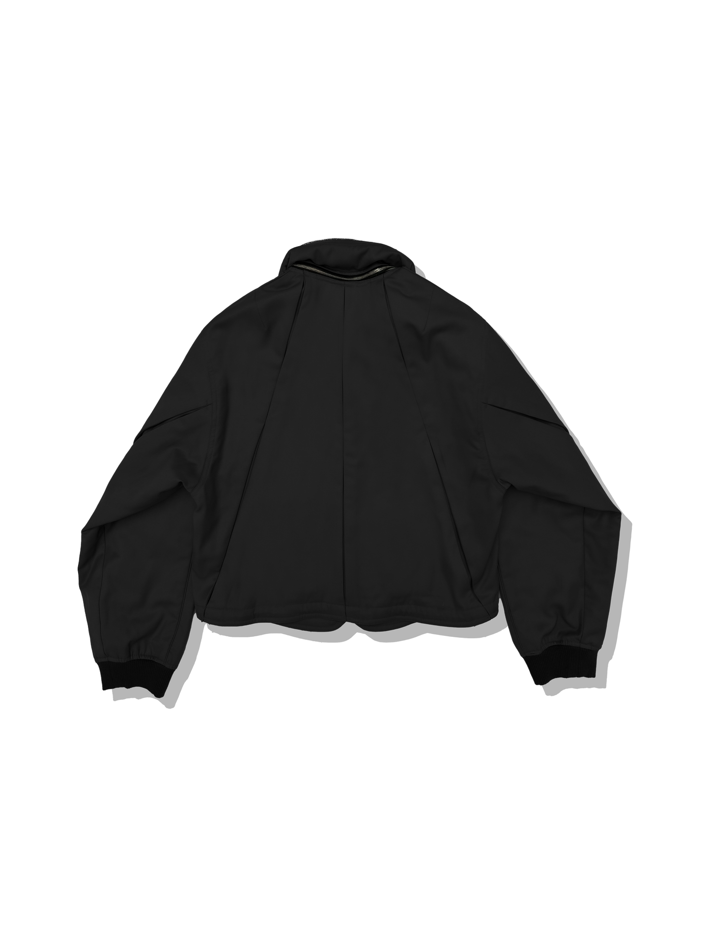Black Reia Hooded Parachute Jacket
