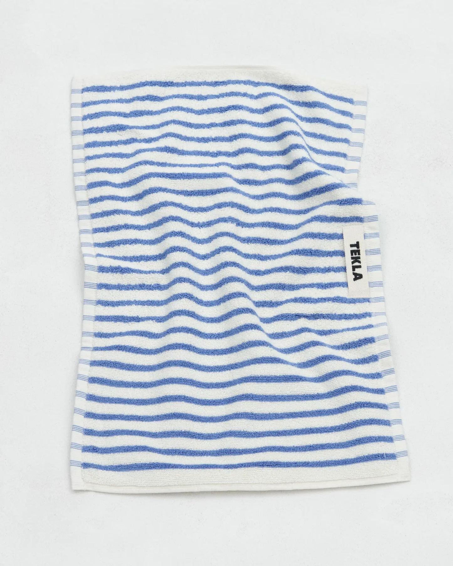 Costal Blue Stripes Terry Towel