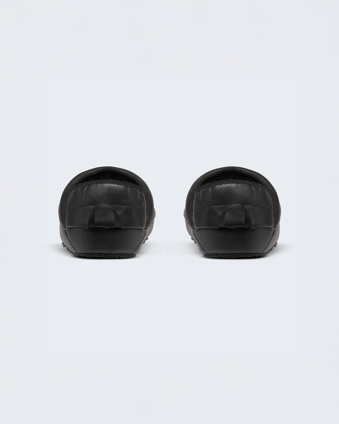 Black Thermoball Traction Leather Mules