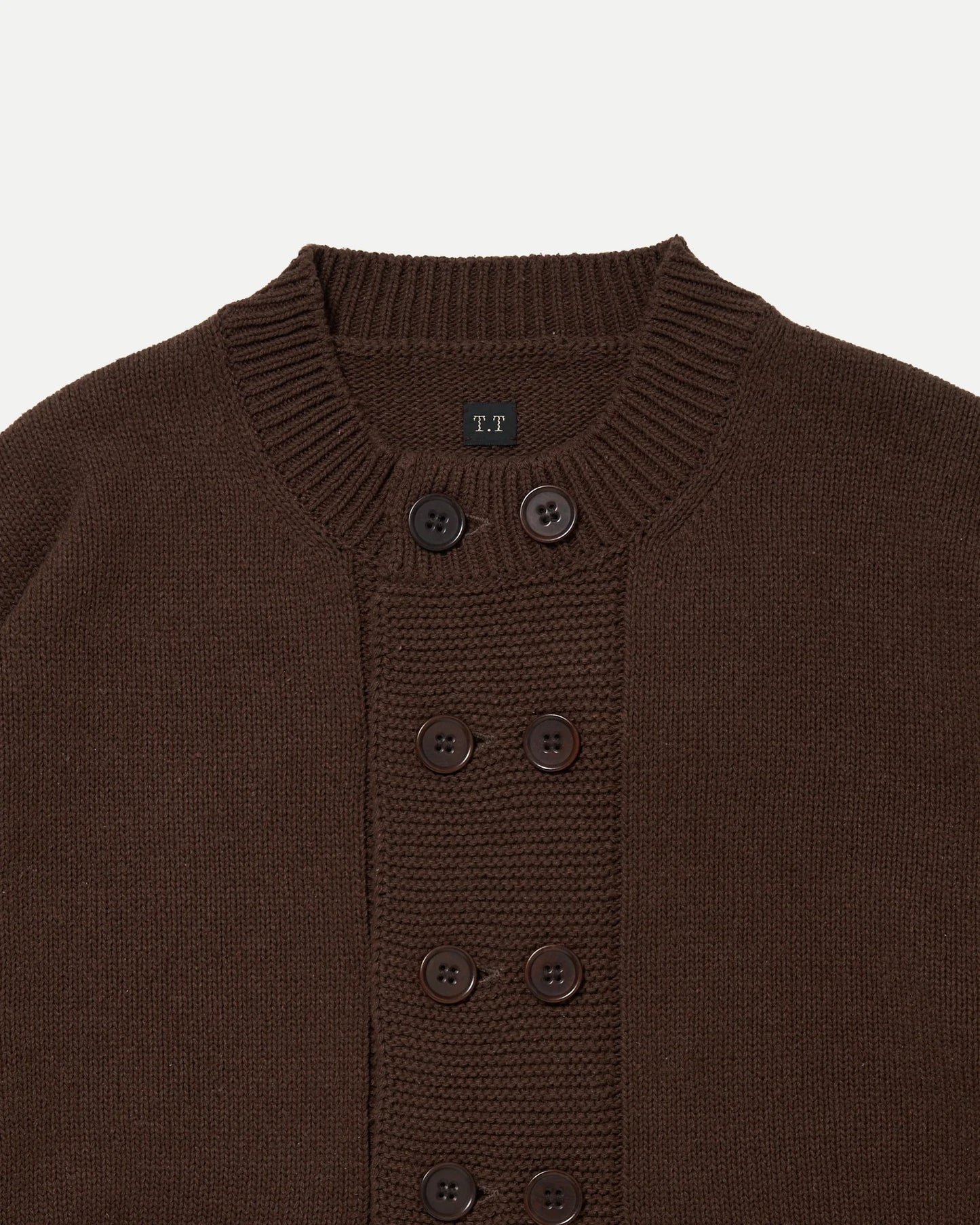 Brown Lot.506 DB Cardigan