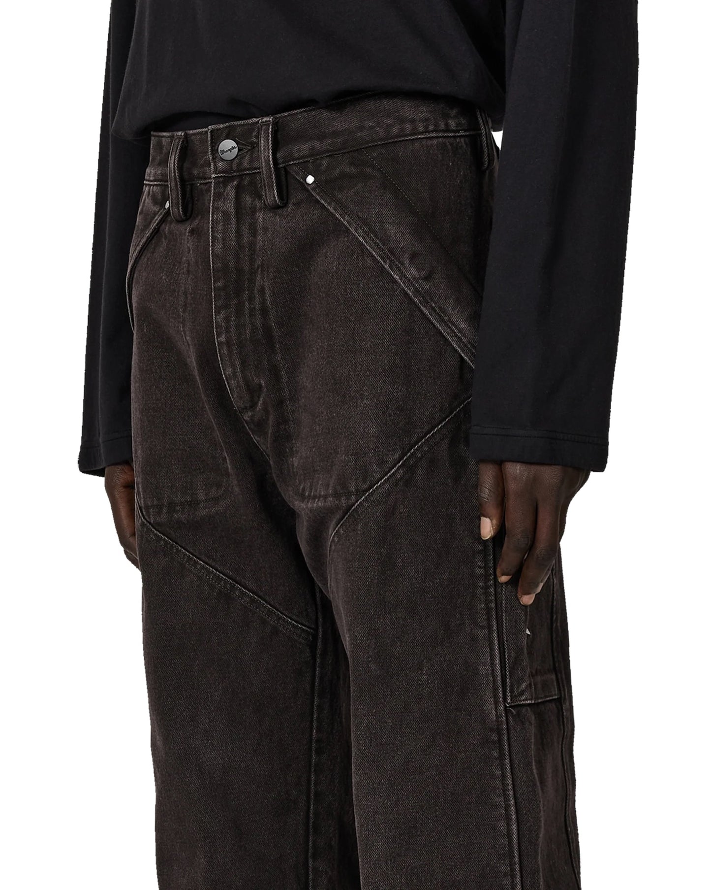 Dark Brown Orte Denim Cargo