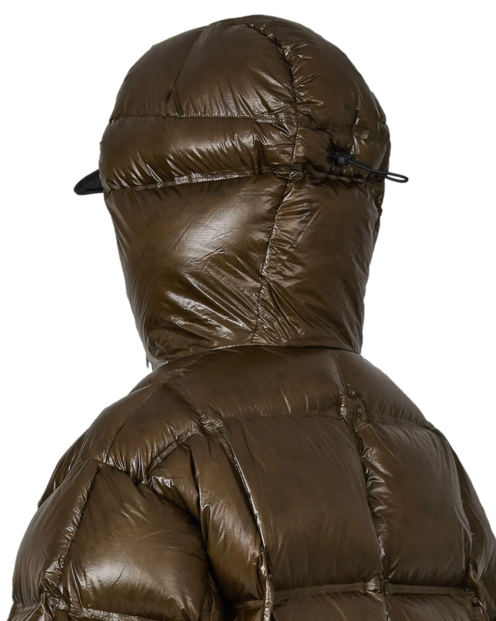 Dark Green Cube 650 Fill Power Down Jacket