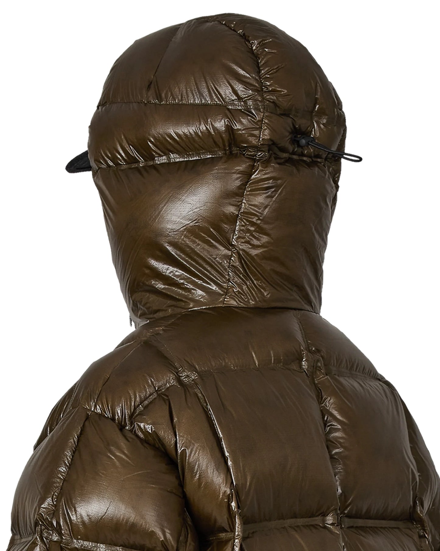 Dark Green Cube 650 Fill Power Down Jacket