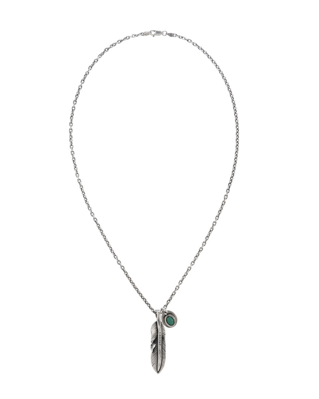 Liberty Feather Pendant Necklace