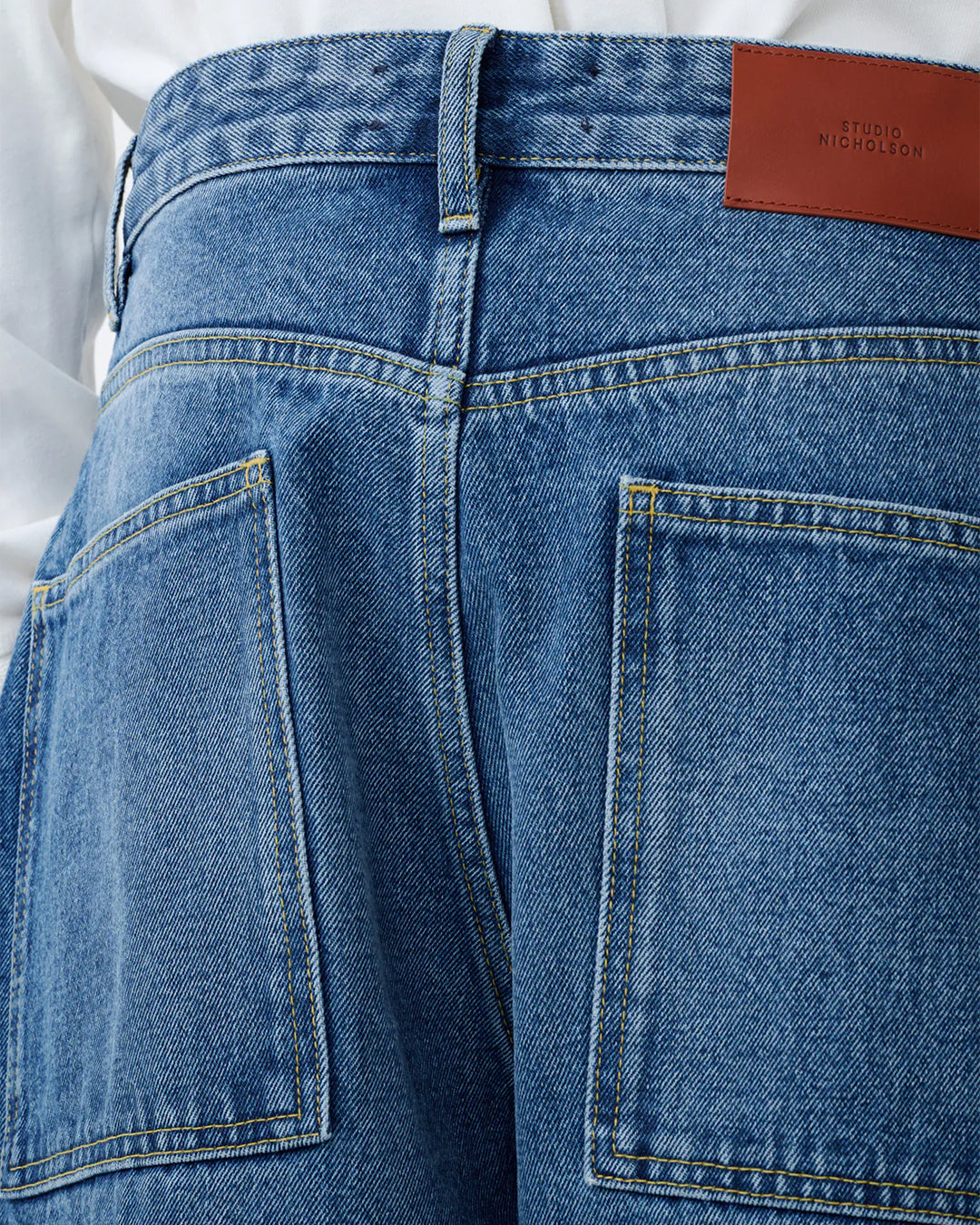 Worn Wash Indigo Paolo Volume Jean