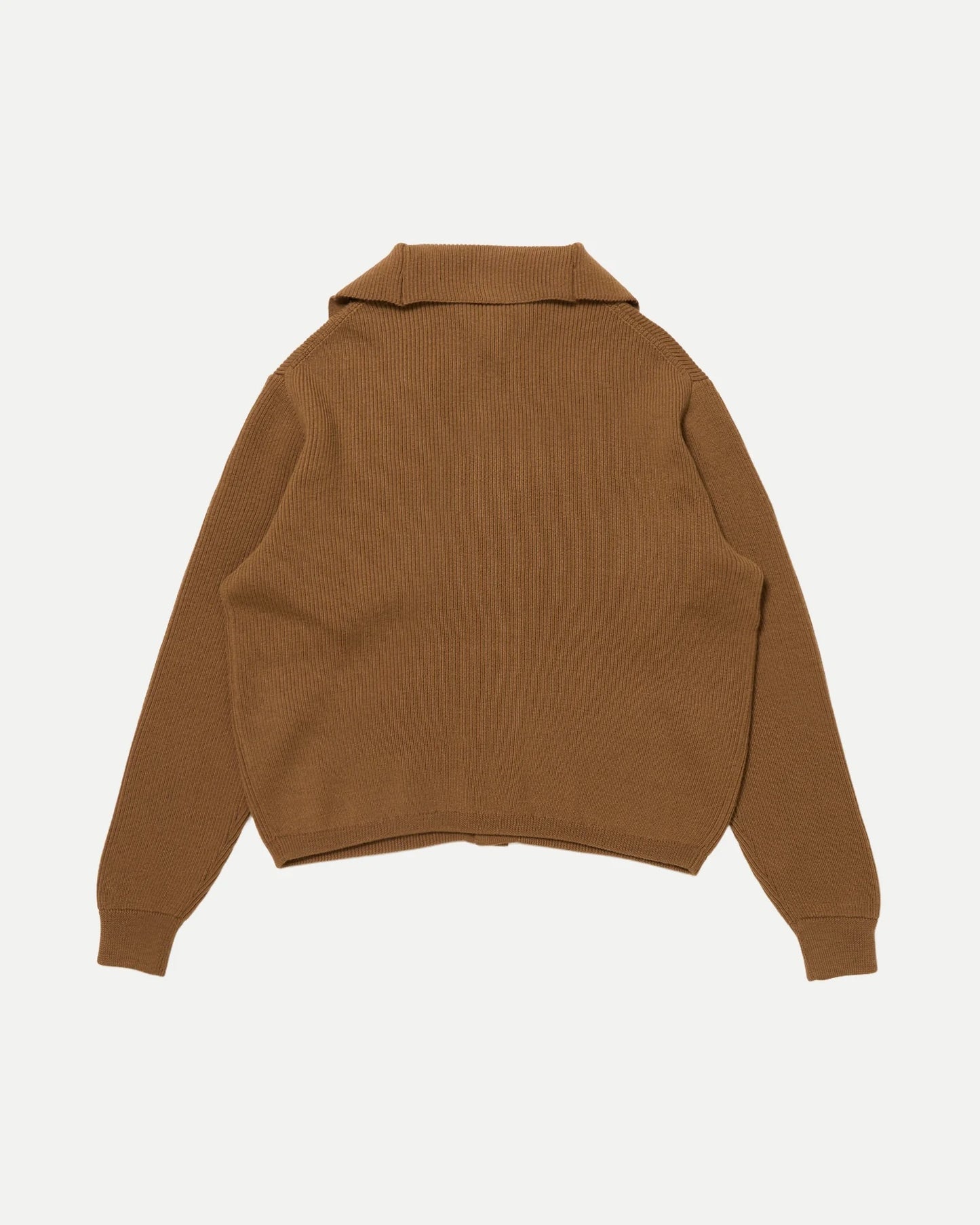 Camel Lot.521 Turtleneck Cardigan