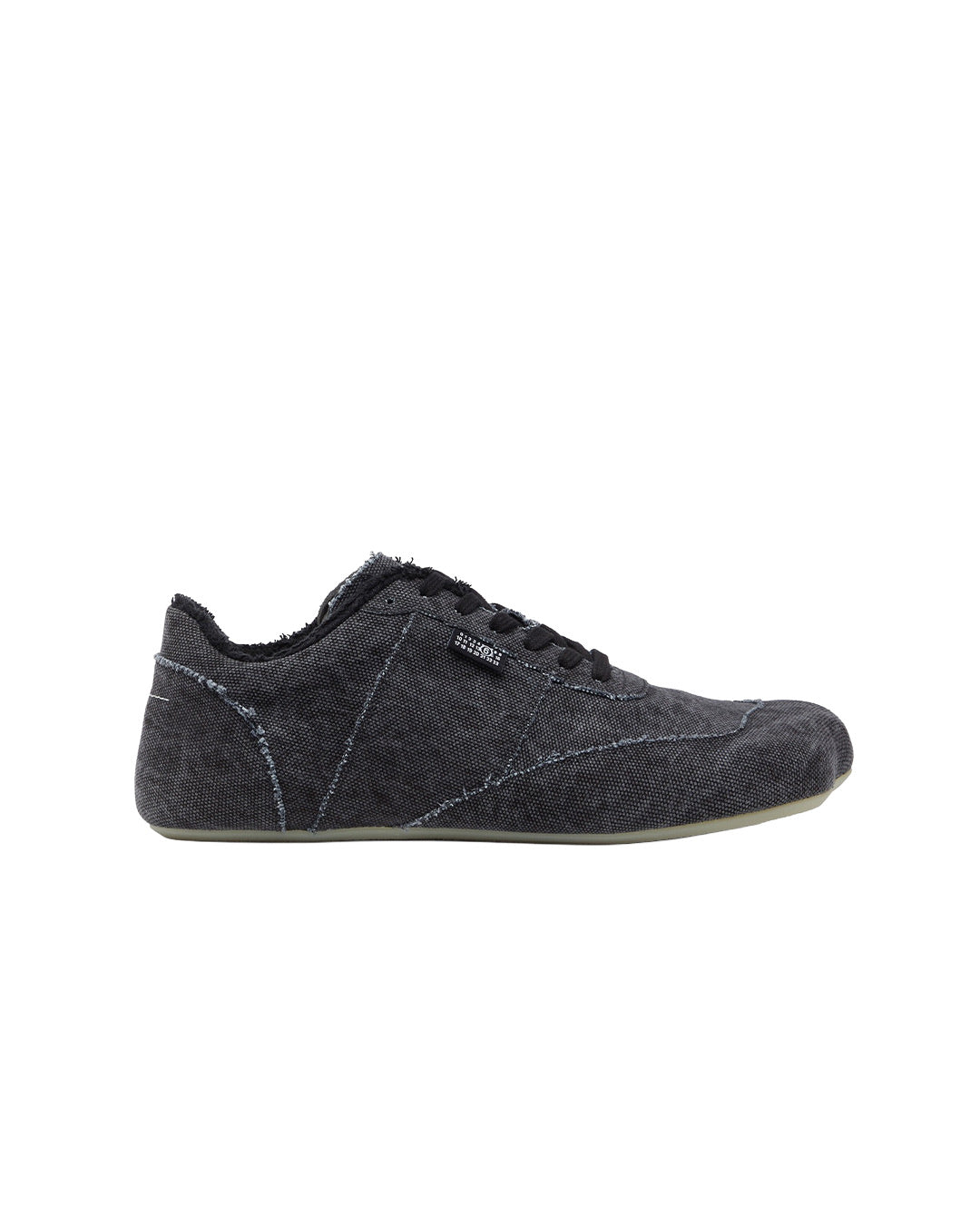 Black Anatomic Canvas Sneaker