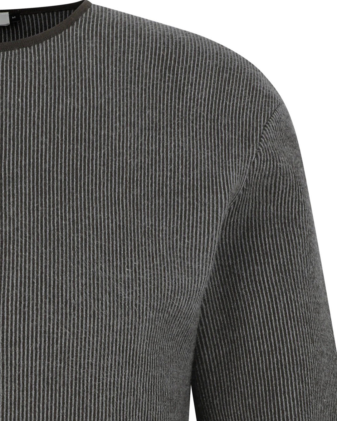 Brown Stripe Button Up Cardigan