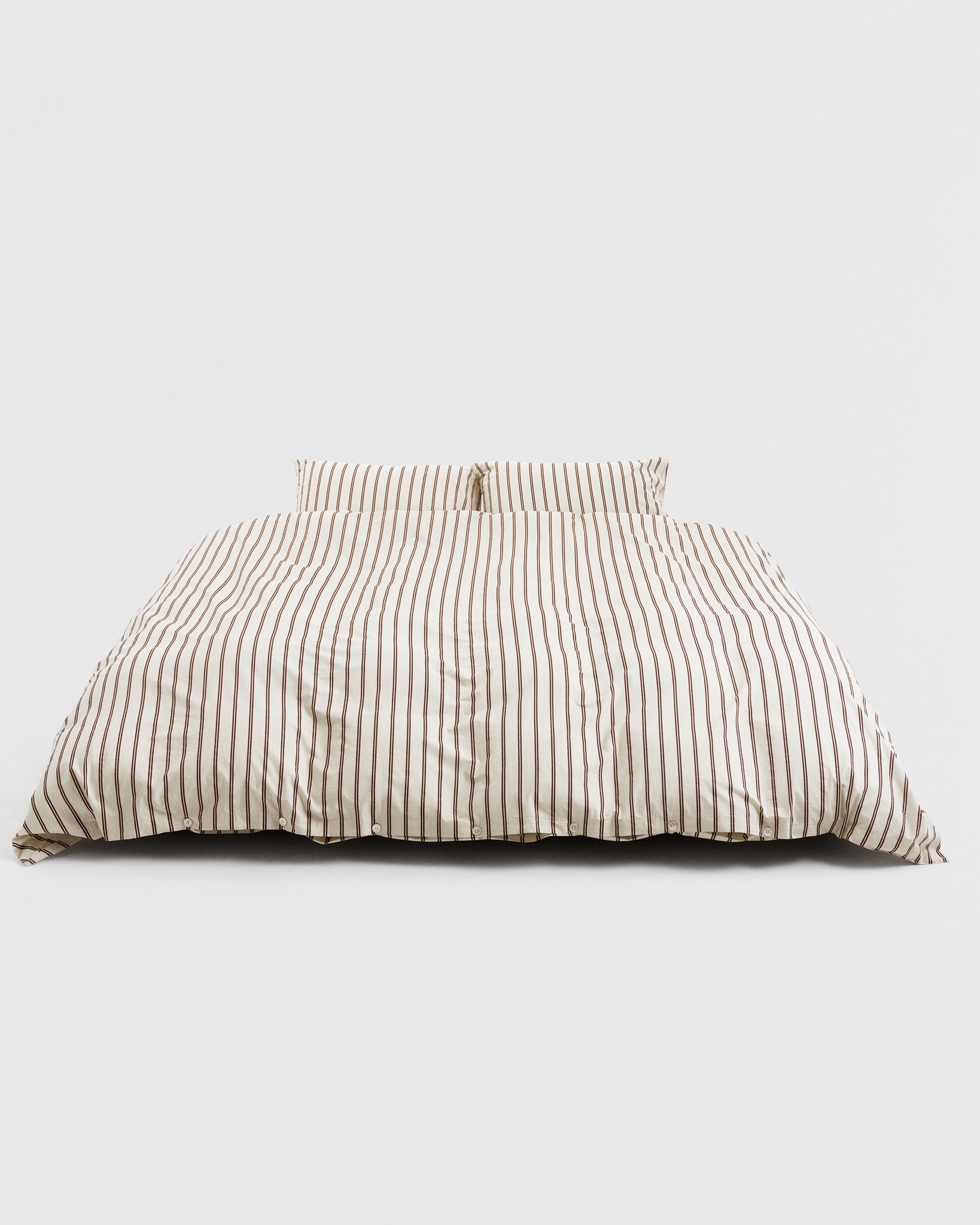 Hopper Stripes Percale Duvet Cover